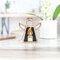 3.5" (H) Burning Candle Ornament - Handcrafted in Texas - Mother's Angels® Christmas Angel Wings Figurine